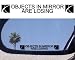 (2) Mirror Decals 