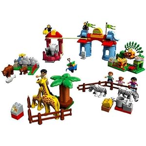 Duplo Lego  City  on Amazon Com  Lego Duplo Legoville Big City Zoo 5635  Toys   Games