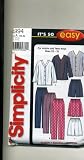 Men's and Boy's Pajamas, Shirt, Pants and Shorts Sewing Pattern