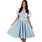 Adult Dorothy Wizard of Oz Dress Costume