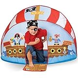 Alex Pirate Pop-Up Play Tent Set - 57' Diameter X 35' Tall