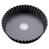 Review Sci Scandicrafts Q483 / SCI Scandicrafts Fluted Deep Tart/Quiche Mold, Removable Bottom 8-inch Diameter by 1.75-inch Deep, Nonstick