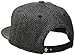 adidas Men's Originals Snapback Flat Brim Cap, Black Tweed/Black, One Size