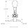 DE-STA-CO 603-SS Straight Line Plunger Clamp