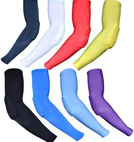 COOLOMG 1PCS CHILD KIDS Combat Basketball Pad Protector Gear Shooting Hand Arm Elbow Sleeve Adult Child