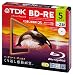 【Amazonの商品情報へ】TDK 録画用ブルーレイディスク BD-RE 25GB 1-2倍速 ホワイトワイドプリンタブル 5枚 5mmスリムケース BEV25PWA5A