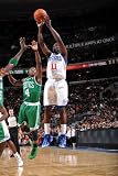 Boston Celtics v Philadelphia 76ers: Jrue Holiday and Nate Robinson Photographic Poster Print by Jesse D. Garrabrant, 24x36