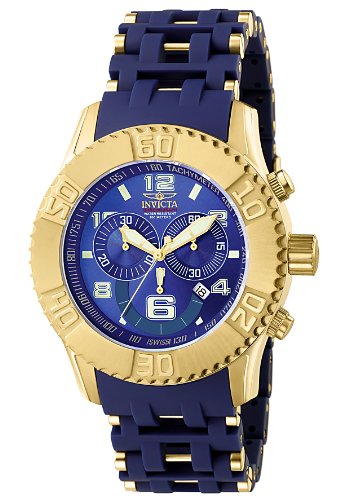 Invicta Men's 6712 Sea Spider Collection Chronograph 18k Gold Plated Watch