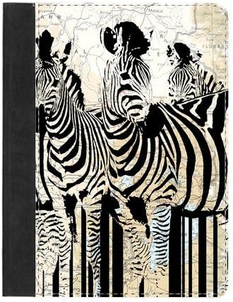 Generic Custom Unique Design Case Vintage Zebra Silicone Rubber Smart Cases for iPad Air 2