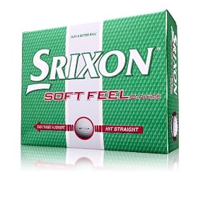 Srixon Soft Feel Men's Golf Balls - White, 12 Pack