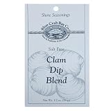 Blue Crab Bay Co. Clam Dip Blend 0.5 Ounces Pack of 12 by Blue Crab Bay Co.