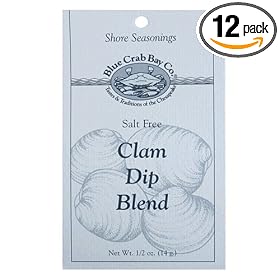Blue Crab Bay Co. Clam Dip Blend, 0.5-Ounces (Pack of 12)