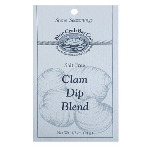 Blue Crab Bay Co. Clam Dip Blend, 0.5-Ounces (Pack of 12) by Blue Crab Bay Co.