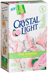Crystal Light On The Go Pink Lemonade, 14-Count Boxes (Pack of 6)