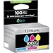 100XL Color High Yield Return Prog Ink Cart Tri-pk Cyan Magenta