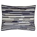 Home Broken Stripe Quilted Shams - Blue