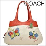 Coach Natural Straw Lexi Satchel Multicolored Coral Bag 16584 – Coach 16584NAT