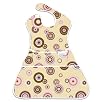 Bumkins Waterproof SuperSized SuperBib - Rose/Chocolate Circles