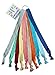 Headband Hair Ties, Spring/Summer 2015 Set of 10 or 100, No Crease, Stretch Fold Over Elastic