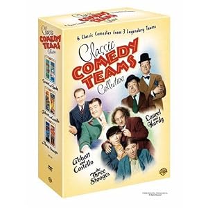 Classic Comedy Teams Collection (Laurel & Hardy: Air Raid Wardens, Nothing But Trouble; Abbott & Costello: Abbott & Costello in Hollywood, Lost in a Harem; 3 Stooges: Gold Raiders, Meet the Baron)