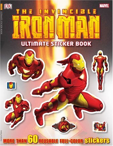 Ultimate Sticker Book: The Invincible Iron Man (Ultimate Sticker Books)