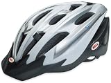  : Bell Triton Bike Helmet (White/Silver, Universal Large)