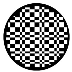 Imitation Checkerboard - Super Resolution Gobo