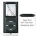 Tomameri Black Portable MP4 Player MP3 Player Video Player with Photo Viewer , E-Book Reader , Voice Recorder with 32 GB Micro SD Card