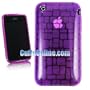 Cuffu - Purple Oracle - Premium crystal SKIN cover for Apple iPhone / iPhone 3G / iPhone 3G S (Universal Type for all iPhones)