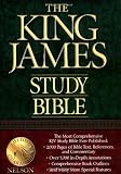 Holy Bible King James Version Study Bible (Burgundy)