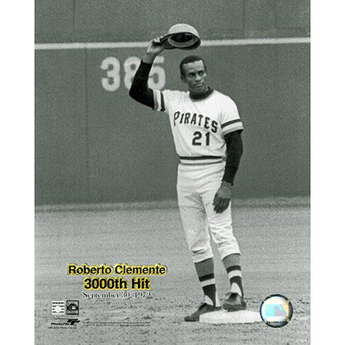 Pittsburgh Pirates Roberto Clemente 3000Th Hit Framed Photograph