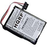 HQRP Battery for Magellan Maestro 4000 4000T 4010 4040 4050 37-00030-001 E4MT181202B12 MX0708 GPS Navigator + HQRP Coaster