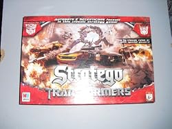Transformers Board Game - Stratego where Autobots and Decepticons Faceoff in this classic game