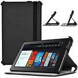 CaseCrown Ace Flip Case (Black Smoke) for Amazon Kindle Fire