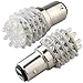 2 1157 1016 P21/5W T25 Red 45 LED Tail Stop Light Bulb
