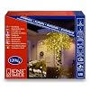 Konstsmide 3612-110 Micro LED Lichterkette (120 warm wei�e Dioden, 24V Au�entrafo, 7.2W, schwarzes Kabel)