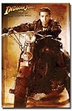 Indiana Jones and the Kingdom of the Crystal Skull (Mutt on Motorcycle) Movie Poster Print - 24