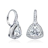 Crislu Trillion Mirage Earrings (5.60 cttw)