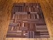 Handmade Turkish Parcha Kilim Rug 5'7"x7'10"