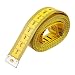 uxcell Tailor Craft Flexible Ruler Tape Measure Yellow 300cm/120