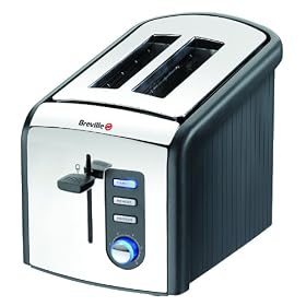 Breville VTT214 Polished Stainless Steel 2 Slice Toaster