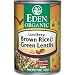 Eden Organic Brown Rice & Green Lentils, 15-Ounce Cans (Pack of 12)