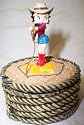 Betty Boop Western Cowgirl Trinket Box #11025