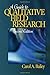 A Guide to Qualitative Field Research