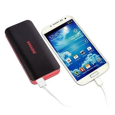 KMASHI 10000mAh MP816 (2.1Amp+1Amp Output,2Amp Input Fast Charging) Dual USB Portable External Extended Battery...