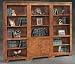 Brushed Maple 3 Bookcase Set Colony Collection by Sauder Office Furniture - OFG-BC1020