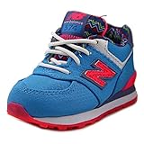 (ニューバランス) New Balance KL574 ベビー 米国 3 W ブルー スニーカー [並行輸入品]