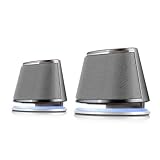 Satechi サテチ デュアルソニックスピーカー 2.0 (Apple Macbook Pro, Air / Asus / Acer / Samsung / Dell/ Toshiba / HP / Sony Vaio など対応) (シルバー) Dual Sonic Sliver ST-U620S