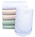 Sinland Microfiber Waffle Weave Dish Cloths Dishcloths Washcloths Facial Cloths Assorted colorx6 13Inchx13Inch