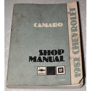 1982 Chevrolet Camaro Service Manual